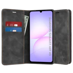 Custodia per Samsung Galaxy A07 4G A075, Techsuit, Confy, Nera