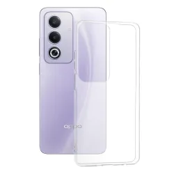 Custodia per Oppo A80, Techsuit, Trasparente (Foro Grande per Obiettivo), Trasparente