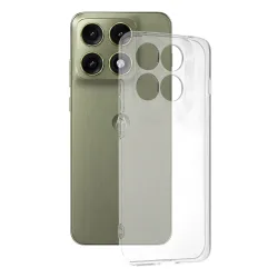 Custodia per Motorola Edge 70 Pro, Techsuit, Chiara, Trasparente