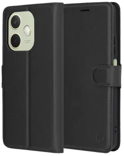 Custodia per Oppo A5 Pro 4G / A5 Pro, Techsuit, Leather Folio, Nera