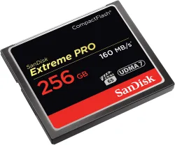 Card Memoria CompactFlash SanDisk Extreme Pro, 256Gb, UDMA 7 SDCFXPS-256G-X46