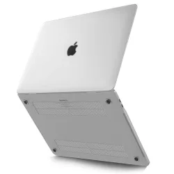 Custodia Techsuit UltraShell per Apple MacBook Pro 14 pollici (2026) / (2025) / (2023) / (2022) / (2021), Trasparente Opaca