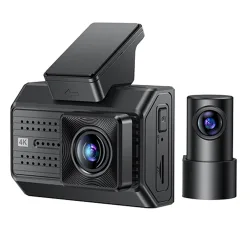 Telecamera Auto Anteriore e Posteriore Yesido KM15, 4K, Wi-Fi, Display 2 pollici