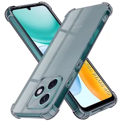 Custodia per Honor X5c Plus, Techsuit, Shockproof Clear, Fumé