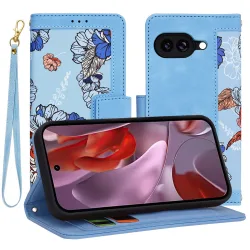 Custodia per Google Pixel 9a, Techsuit, FlipCraft, Blu