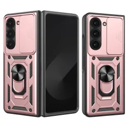 Custodia per Samsung Galaxy Z Fold6 F956, Techsuit, CamShield, Rosa