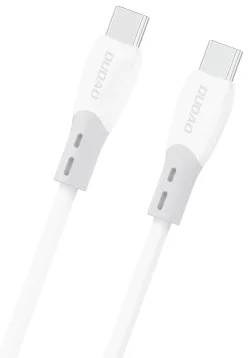 Cavo Dati e Ricarica USB-C - USB-C Dudao L25SC, 60W, 1m, Bianco