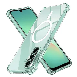Custodia MagSafe per Samsung Galaxy A26 A266, Techsuit, Antiurto, Trasparente