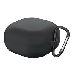 Custodia Techsuit Silicone per Samsung Galaxy Buds FE / Buds2 Pro / Buds2 / Buds Pro / Buds Live, Nera