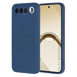 Custodia per Realme 16, Techsuit, SoftFlex, Blu scuro