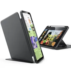 Custodia per Apple iPad Pro 13 (2024), ESR, Flip Hybrid con Porta Matita, Nera