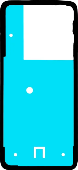 Adesivo Coperchio Batteria Motorola Edge 60 Neo / Edge 50 Neo / ThinkPhone 25, Service Pack 5948C28389