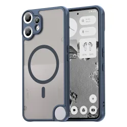 Custodia MagSafe per Nothing CMF Phone 2 Pro, Techsuit, HaloFrost II, Blu Navy
