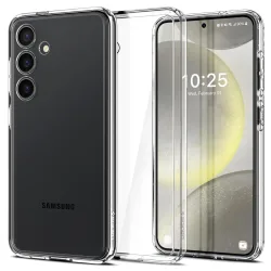 Custodia per Samsung Galaxy S24 S921, Spigen, Ultra Hybrid, Trasparente ACS07349