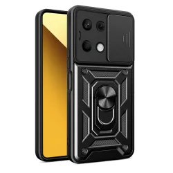 Custodia per Xiaomi Redmi Note 13 5G, Techsuit, CamShield, Nera