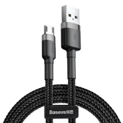 Cavo Dati e Ricarica USB-A - microUSB Baseus Cafule, 18W, 0.5m, Grigio CAMKLF-AG1