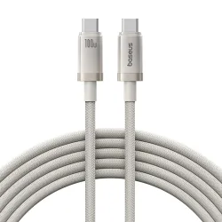 Cavo Dati e Ricarica USB-C - USB-C Baseus Titanium, 100W, 2m, Argento P10378100G21-01