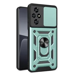 Custodia per Honor 200, Techsuit, CamShield, Verde