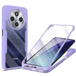 Custodia per Xiaomi Poco C75 / Redmi 14C, Techsuit, ColorVerse 360, Viola