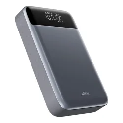 Batteria Esterna Allity. APB-200 PocketPower, 10000mAh, 33W, QC + PD, 1 x USB-A - 1 x USB-C, Grigio