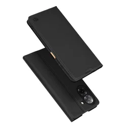 Custodia per Xiaomi Redmi A5 4G (Standard), Techsuit, Magskin Book, Nera