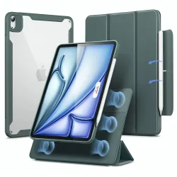 Custodia per Apple iPad Air 11 (2026) / iPad Air 11 (2025) / Air 11 (2024) / Air (2022) / Air (2020), ESR, Rebound Hybrid, Verde Satinata
