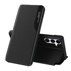 Custodia per Samsung Galaxy S25 FE, Techsuit, eFold, Nera