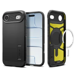 Custodia MagSafe per Apple iPhone 17 Air, Spigen, Tough Armor T, Nera ACS10324