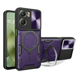 Custodia per Motorola Moto G06, Techsuit, CamGuard Pro, Viola