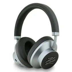 Auricolari Bluetooth Karl Lagerfeld Grained Initials, A2DP, ANC, Nero