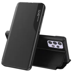 Custodia per Samsung Galaxy A23 5G A236 / A23 A235, Techsuit, eFold, Nera