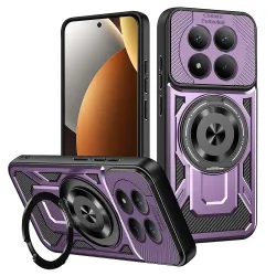 Custodia per Xiaomi Redmi Note 15 Pro 5G, Techsuit, RuggedCam, Viola