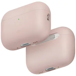 Custodia UNIQ Lino per Apple AirPods Pro 3, Rosa