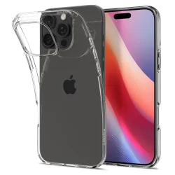 Custodia per Apple iPhone 16 Pro, Spigen, Liquid Crystal, Trasparente ACS08112