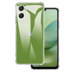 Custodia per Motorola Moto G06, Techsuit, Shockproof Clear, Trasparente