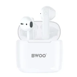 Auricolari Bluetooth BWOO BW94, TWS, Bianco