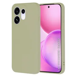 Custodia per Oppo Reno16, Techsuit, SoftFlex, Matcha