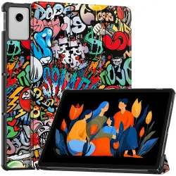 Custodia per Lenovo Idea Tab Plus, Techsuit, FoldPro Urban Vibe, Multicolore