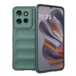 Custodia per Motorola Edge 60 Neo / Edge 50 Neo, Techsuit, Magic Shield, Verde
