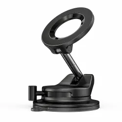 Supporto Auto Magnetico Lisen A608, 4 pollici - 7 pollici, Nero