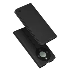 Custodia per Honor Magic8 Lite, Techsuit, Magskin Book, Nera