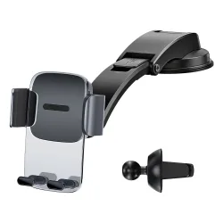 Supporto Auto Baseus Gravity Grip, 4.7 pollici - 6.7 pollici, Nero SUYK000001