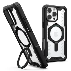 Custodia MagSafe per Apple iPhone 16 Pro Max, Urban Armor Gear, Plasma XTE, Nera Trasparente