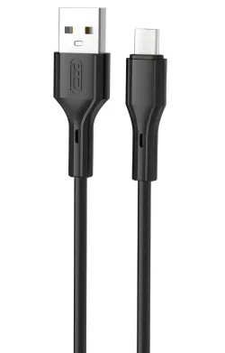 Cavo Dati e Ricarica USB-A - USB-C XO Design NB230, 18W, 1m, Nero
