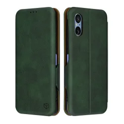 Custodia per Sony Xperia 5 VI, Techsuit, Safe Wallet Plus, Verde