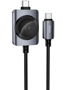 Cavo di Ricarica USB-C - USB-C HOCO CW66 2in1, 100W, 1,2m, Nero