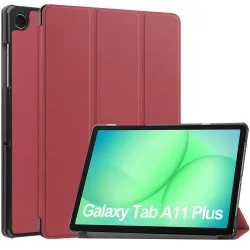 Custodia per Samsung Galaxy Tab A11+ / Tab A9+, Techsuit, FoldPro, Rossa