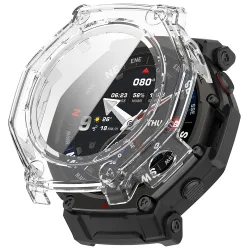 Custodia Techsuit Defense360 Pro per Amazfit T-Rex 3 Pro 48mm, Trasparente