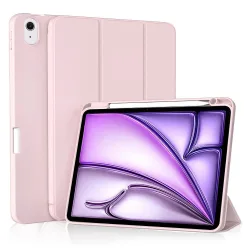 Custodia per Apple iPad Air 11 (2026) / iPad Air 11 (2025) / Air 11 (2024), Techsuit, Flex Trifold, Rosa
