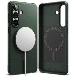 Custodia MagSafe per Samsung Galaxy S26 Plus S947, Ringke, Onyx, Verde Scuro